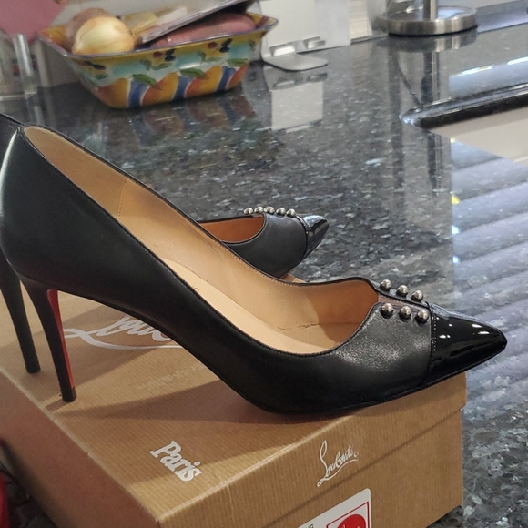 Christian Louboutin Black Predu Patnappapu Pumps - Picture 5 of 15